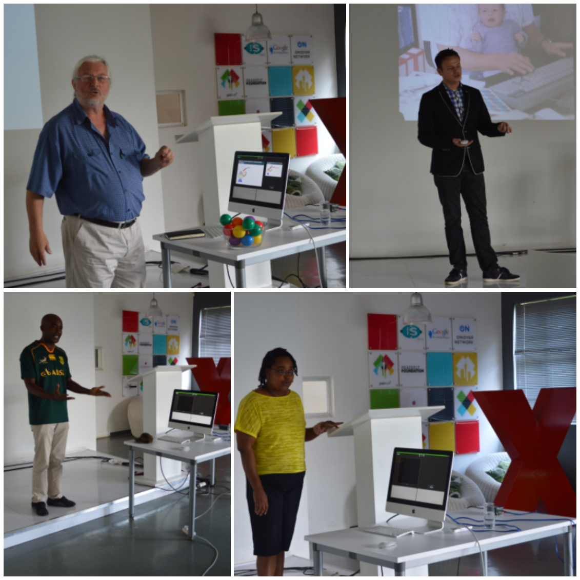 TEDxJoburg's tweet photo. Rehearsals today @JoziHub with the #TedxJoburg 2015 speakers: @rogerlayton2 @Mphutungwane @mzanzisfinest  @Camiel_V https://t.co/ieBJmAvZah