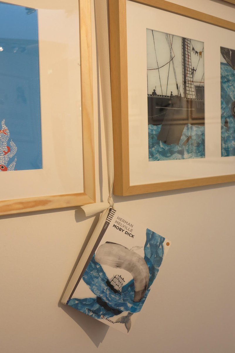 AriannaVairo's tweet photo. "In mezzo alla fiaba" (Topipittori) e "Moby Dick" (Eli Edizioni) in mostra a Le immagini della fantasia 33, Sàrmede! https://t.co/j0vtXVmQS4