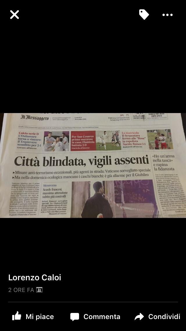 laetitiadigaia's tweet photo. @matteorenzi @meb Non si può ignorare una realtà del genere #romasicuradipendeanchedate https://t.co/S8n0As9KKO