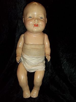 zeppy_1940s's tweet photo. Vintage htf 1940's regal #kiddiepal baby teeth&amp;dimples 14" #compo #dress me doll , LINK:
https://t.co/ewjY0kDMcV https://t.co/hqcNjkj2Or