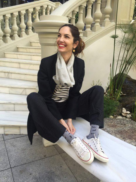 HOLAFashion's tweet photo. .@eusilva nos propone un 'look' 'sport chic' para una visita muy especial https://t.co/QpMaBKzXZ4 https://t.co/NC6jg0SKOA