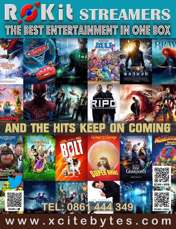 Xcitebytes's tweet photo. #ROKitstream Let’s blow your mind! Movies, Movies and more Movies. https://t.co/4mnsa0QMAs https://t.co/7GCsaFPGrq https://t.co/KDn98YBSBz