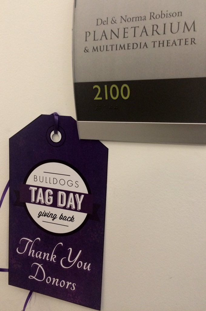 TrumanDome's tweet photo. It's tag day! Thank you to all of
the donors that have made the planetarium possible. #TrumanTagDay https://t.co/ObQygdVgQG