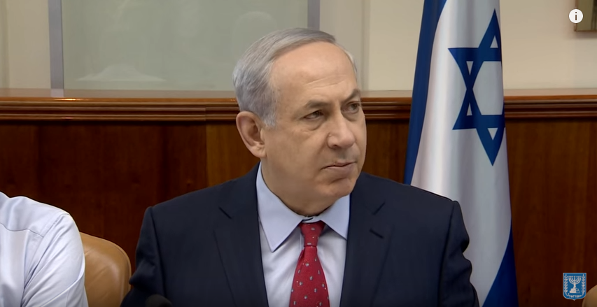 FreeBeacon's tweet photo. Netanyahu: Condemn Terrorism Against Israel To Same Degree You Condemn Terrorism Elsewhere https://t.co/CiFQI0d8vY https://t.co/3OWIx0qJL6