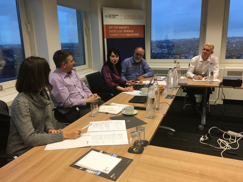 LisaMTODonoghue's tweet photo. Good meeting #ReVolvProject partners DanWEEE,@WEEE_Forum & @UL_Research.Thx4hosting @Entirl Brussels. @LCDrecycling https://t.co/kpV2ou7jZq