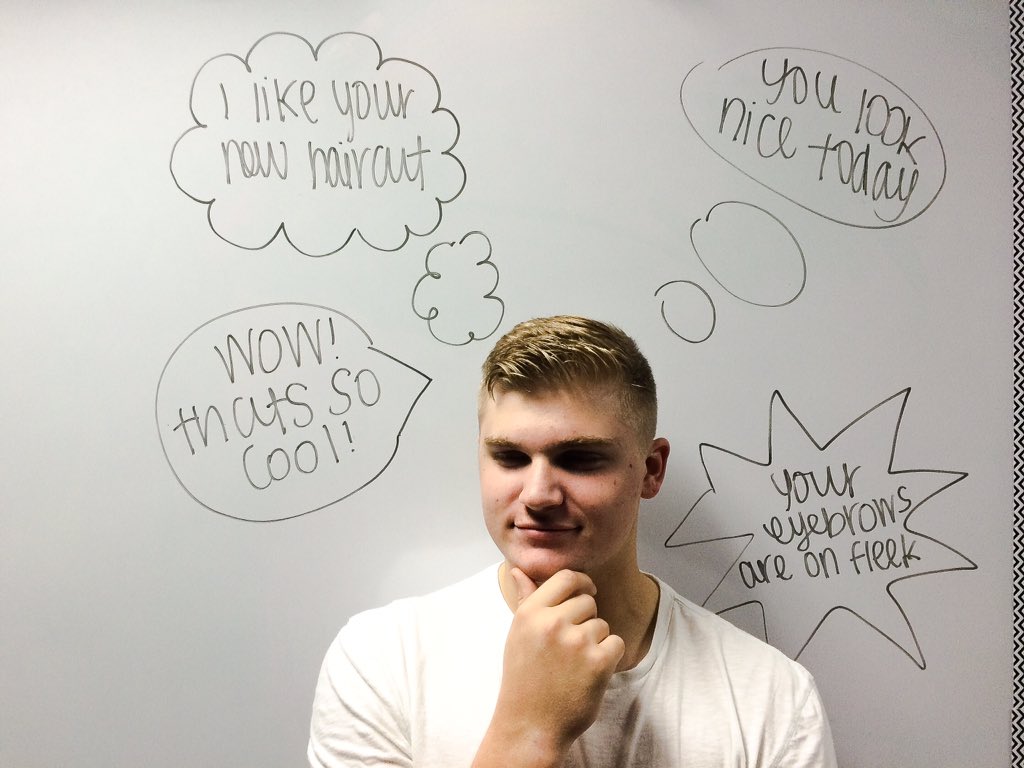 kennyounot__'s tweet photo. think before you speak! #WHSagainstbullying2015 https://t.co/o9R7myWCDL