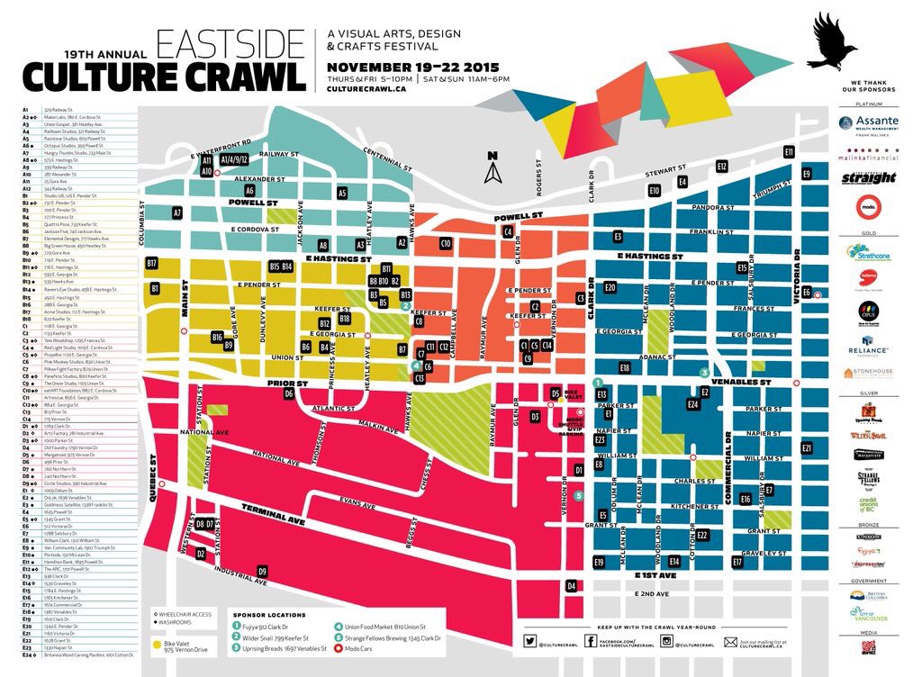 uprisingbreads's tweet image. The Crawl is just 3 sleeps away! View the online map or download the PDF version here: culturecrawl.ca/map