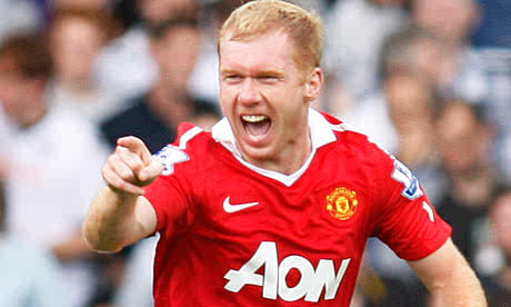 Happy birthday, sang maestro Paul Scholes!  