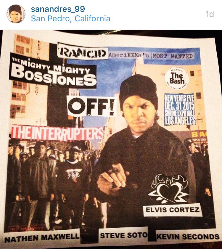 Keep submitting your flyers with the hashtag #TheBash - 12/15, the top 5 submissions will win a <a href="/Fender/">Fender</a> Guitar.