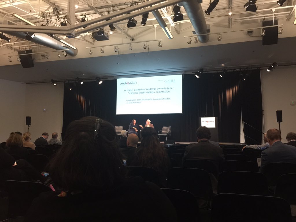 plloyd's tweet image. @AnchorNETS discussing distributed broadband access at all community anchor institutions as a supplement  #SHLB