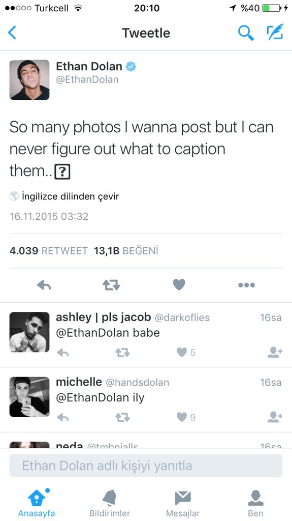 lavinseditz's tweet photo. I think you should write I love my Turkish fans an Lavin 😁 @EthanDolan https://t.co/PHRpingyv0