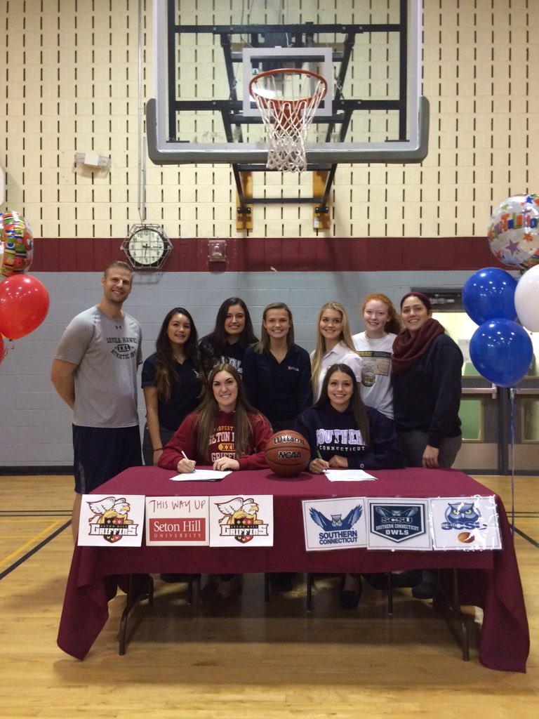 hawks_ball's tweet photo. Congrats to our captains on officially commiting to Southern Conneticut State University and Seton Hill University! https://t.co/F8ST90LSUH