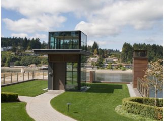 DreamwallsGlass's tweet photo. This elevator entry that takes you down into the home in Seattle. Via @Houzz https://t.co/aq7VYmJEfJ #ElevatorLobby https://t.co/O680jADmOC
