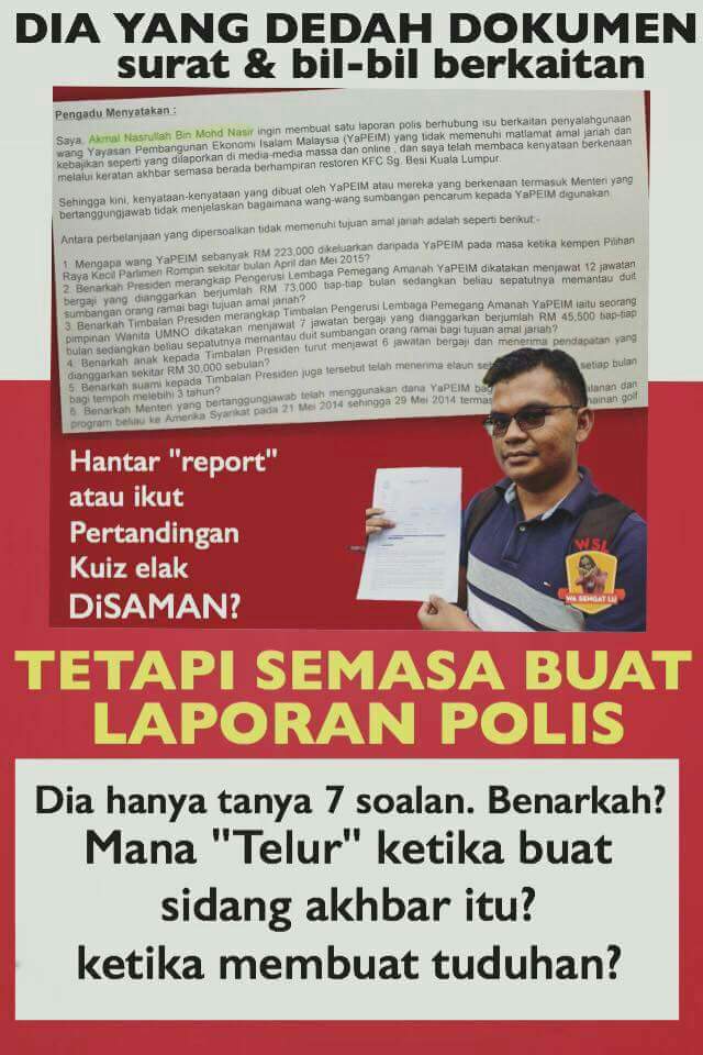 UMNOBhgnSubang's tweet photo. Dlm sejarah..pertama kali org buat report polis..dia tanya soalan? @DrNovandri @SoloRideJer @PapaGomo @RameshRaoAKS https://t.co/urqu1oaqAk
