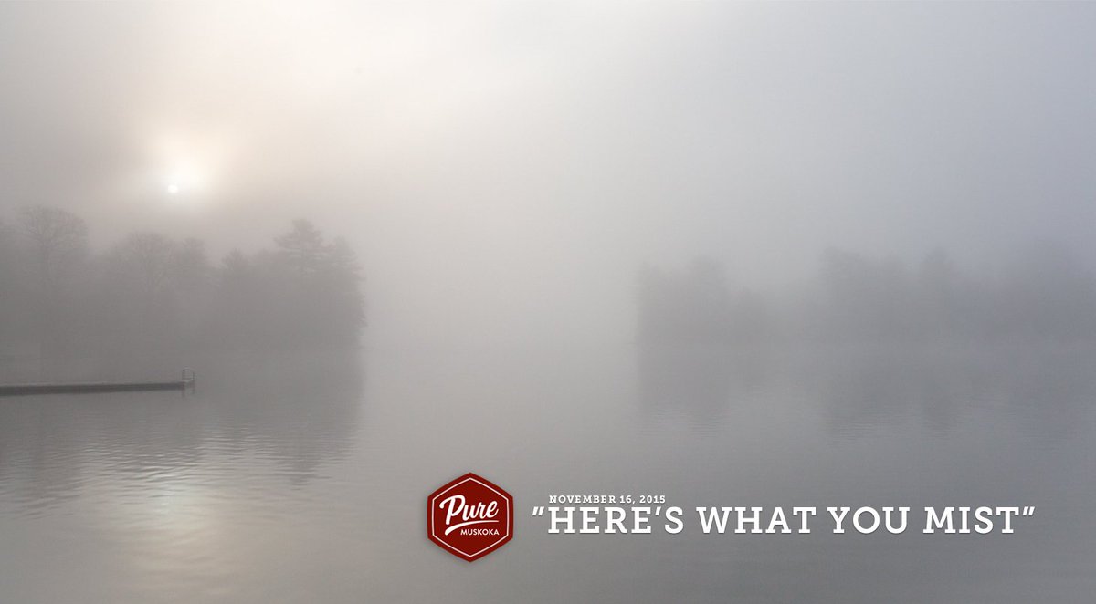 Pure Muskoka tweet media