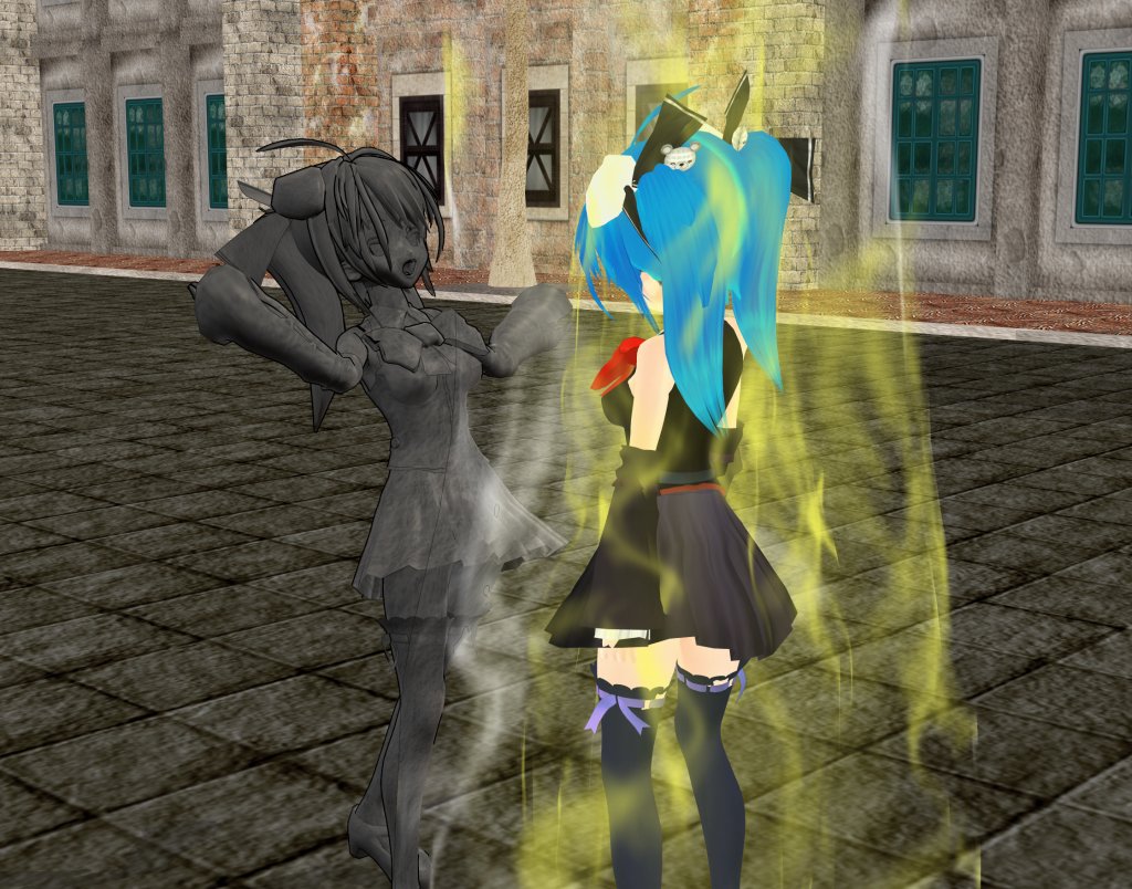 NBAT2's tweet photo. 身体は石に変えられたものの、意識は残った魔法少女。
しかし彼女は自身の状態を把握する事が出来ず、悲鳴を心の中で響かせた。そんな彼女を尻目に、怪人は奪った魔力を自身の身体に行き渡らせる。次第に怪人の姿が薄れて魔法少女の姿が現れた。 https://t.co/XlzQFtZU8F