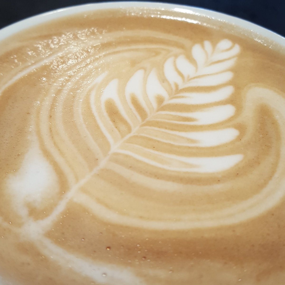 OlmosPerk's tweet photo. #olmosperkcoffee #BaristaLife #latteart #freepour https://t.co/8ErrTFMdhL