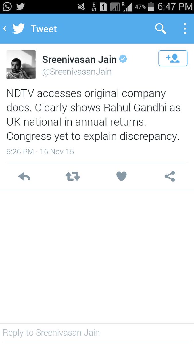 kvQuote's tweet photo. Well done @Swamy39 Sir! Ab to Pappu gaya!
#BritishBuddhu
#FraudINC #FraudRaGa https://t.co/wpO9qUFRxc