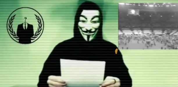 VICENews's tweet photo. Anonymous hacking group declares war on the Islamic State following Paris attacks: https://t.co/AZ5InGFLvS https://t.co/Dor8N8mHIO