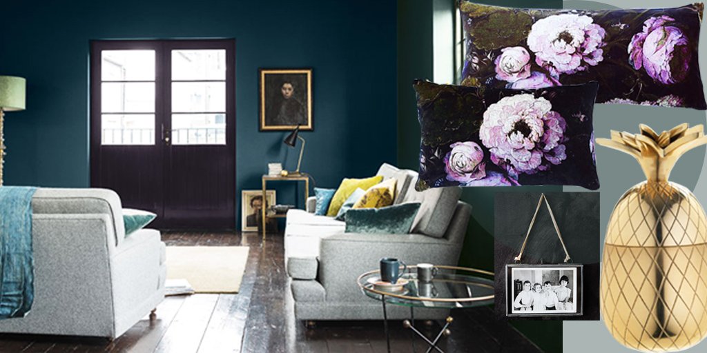 duluxuk's tweet photo. Dark colours are officially a trend for 2016 – get the most out of a shadier palette: https://t.co/p0eYMbVAQR https://t.co/LDCJWmV7K7
