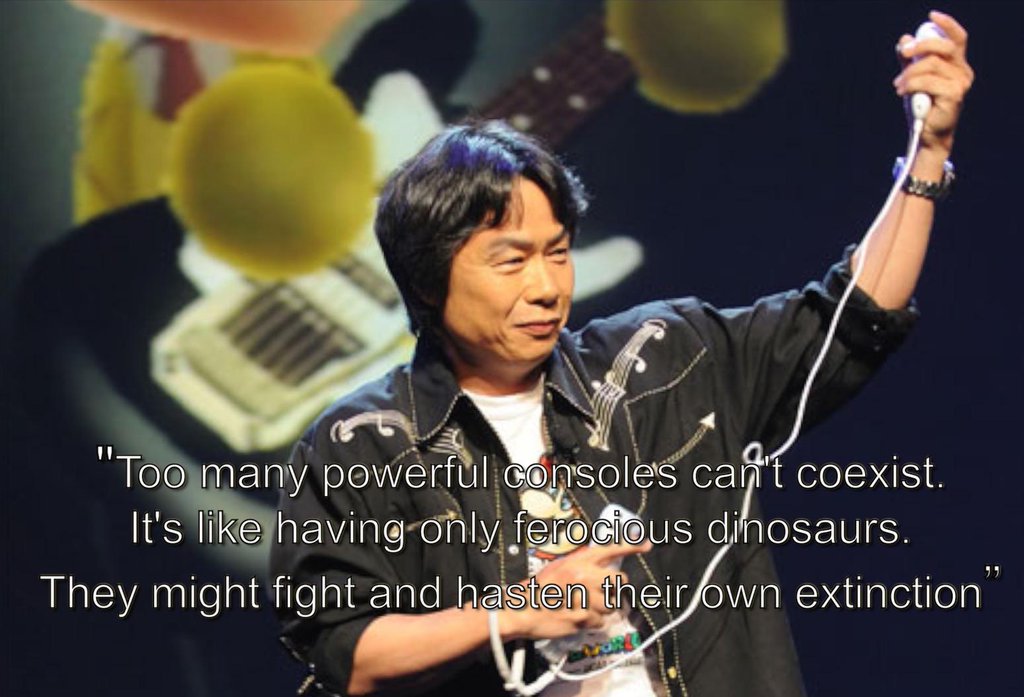 Happy birthday to Shigeru Miyamoto. Here\s an interesting quote from him that I\ve always liked: 