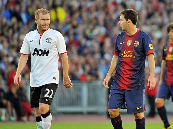 unitedarmyfc's tweet photo. Messi: "At La Masia, his name was mentioned a lot. He's a teacher" https://t.co/8WaQa2iM8N