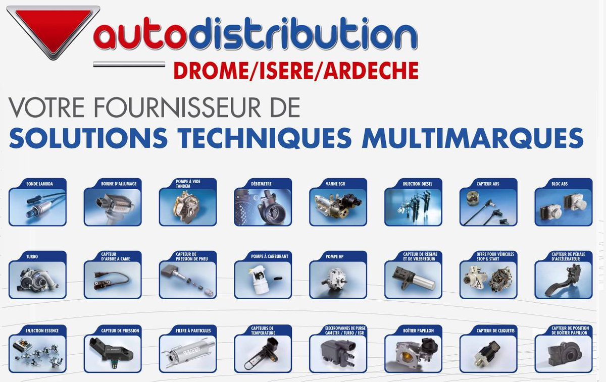 Autotodistribution, c'est AUSSI le #spécialiste de la #PiècesTechniques #multimarques. #auto #solutions #modèrnes