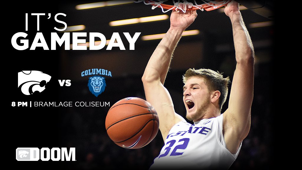 KStateMBB's tweet image. GAMEDAY! 😈 #BringtheDOOM