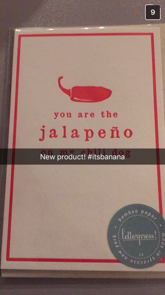 gloria_banuelos's tweet photo. You are the jalapeño on my chili hot dog #OnlyInBR #HolidayCards https://t.co/iGyMQ19nWh