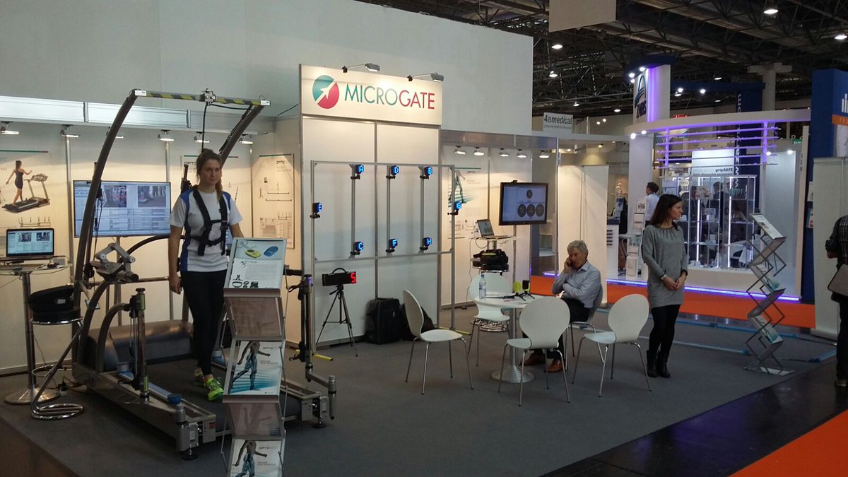 microgate's tweet image. We're ready to welcome visitors at #Medica2015 Hall 5/D29 and show combined solutions with #Optogait #Gyko #WittySEM