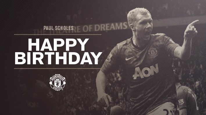 UtdIndonesiaJKT's tweet photo. HBD yang ke 41 buat pemain kesayangan mimin, Paul Scholes! Kurang2in kritik pedesnya ya (walau kadang bener) 😂🍻 https://t.co/DNFvNf4ZsE