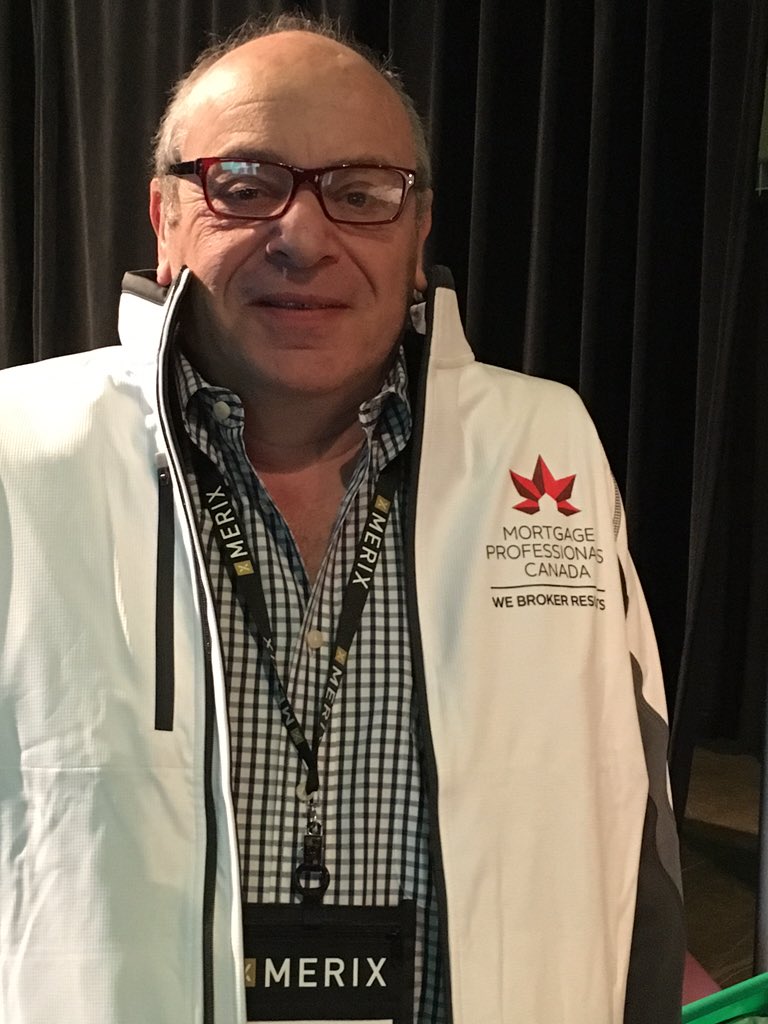 hali_strandlund's tweet photo. The Godfather of our industry in his new gear! @MichaelMortgage @caampaccha #caamp2015 #mortgageprofessionalscanada https://t.co/4wYi6BAGNi