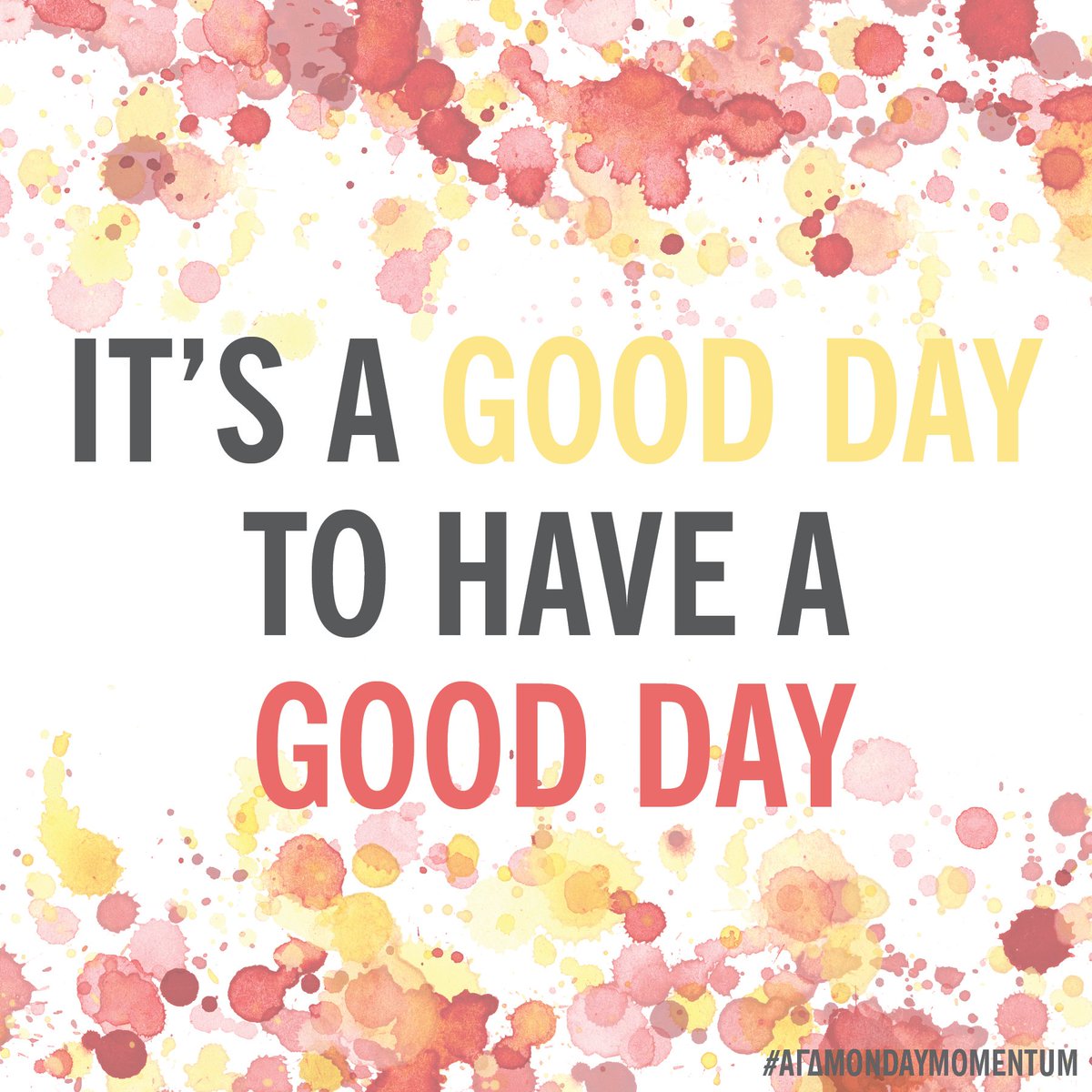 Happy Monday Alpha Gams! Make today a good day! #ΑΓΔMondayMomentum #AlphaGammaDelta #AlphaGam