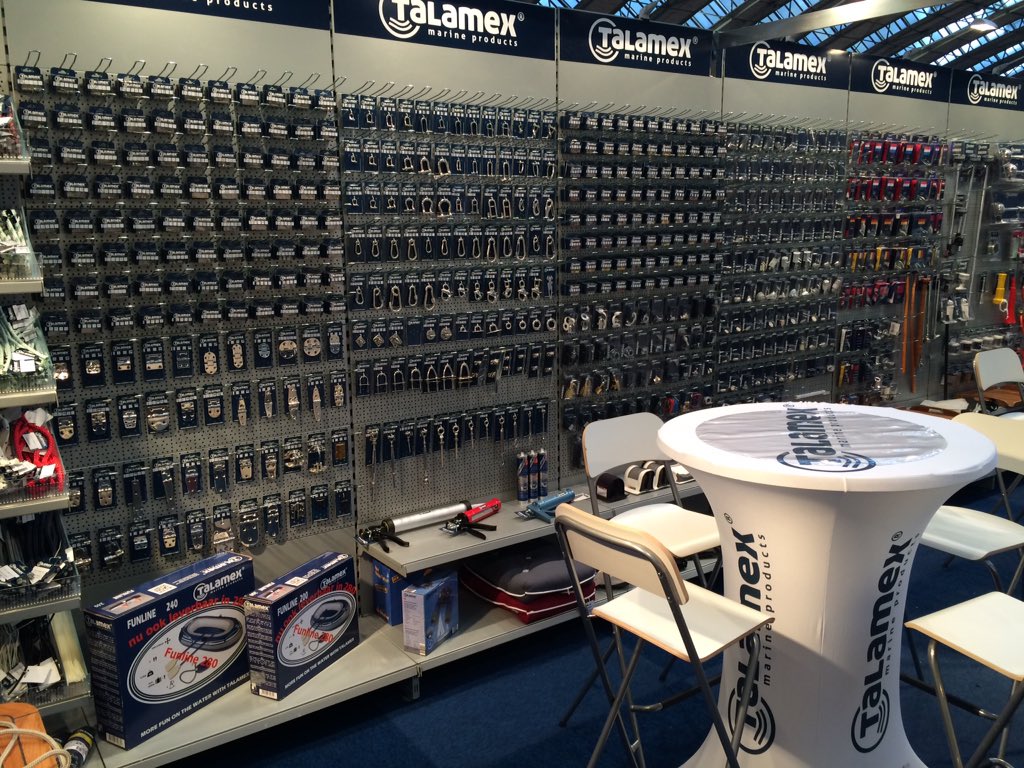 LankhorstT's tweet photo. Klaar voor @metstrade stand 01.327 met onder andere ons verder uitgebreide Talamex shop in shop concept https://t.co/rabNbGxqSE