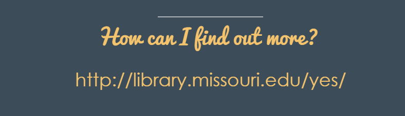 MizzouLibraries's tweet photo. Great Universities Have Great Libraries! #ImInFor a great library #ImInFor a great university https://t.co/uyBzb7ObVs