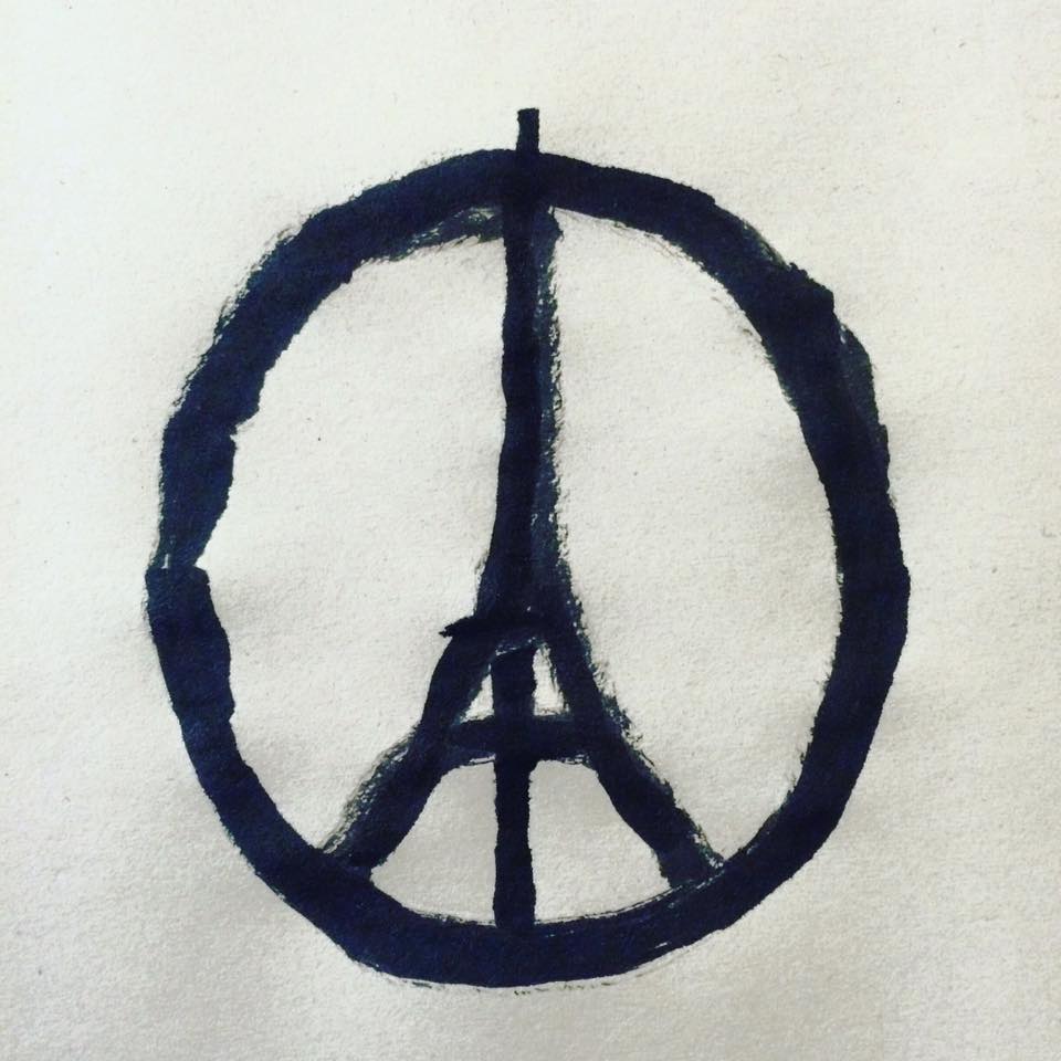 How a designer's "Peace for Paris" sketch, made in minutes, became a global symbol. adweek.it/1MhITBv