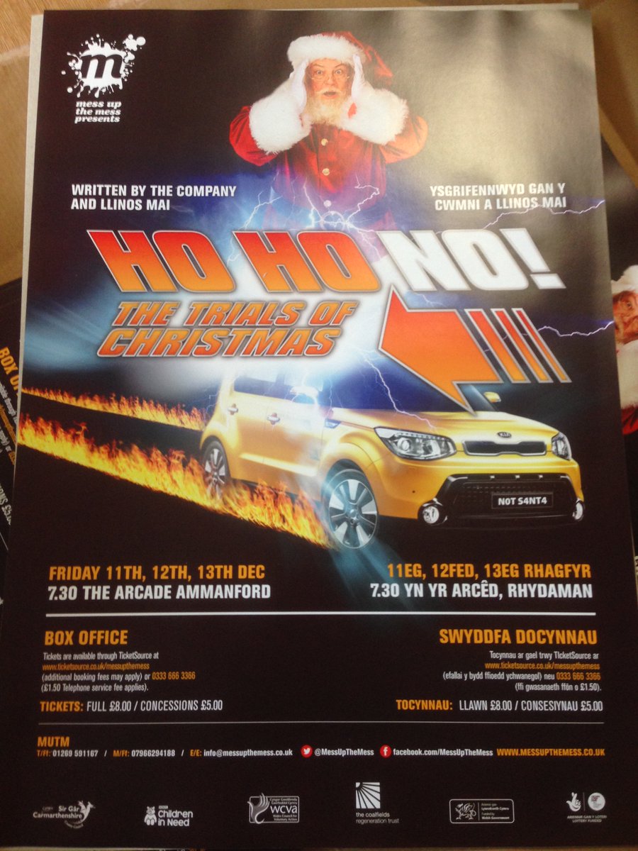 MessUpTheMess's tweet photo. Our new poster has arrived! #HoHoNo #TheTrialsOfChristmas #MUTMXmasShow  Buy tickets here: https://t.co/TBQ1K4bgif https://t.co/qYrptEBPYo
