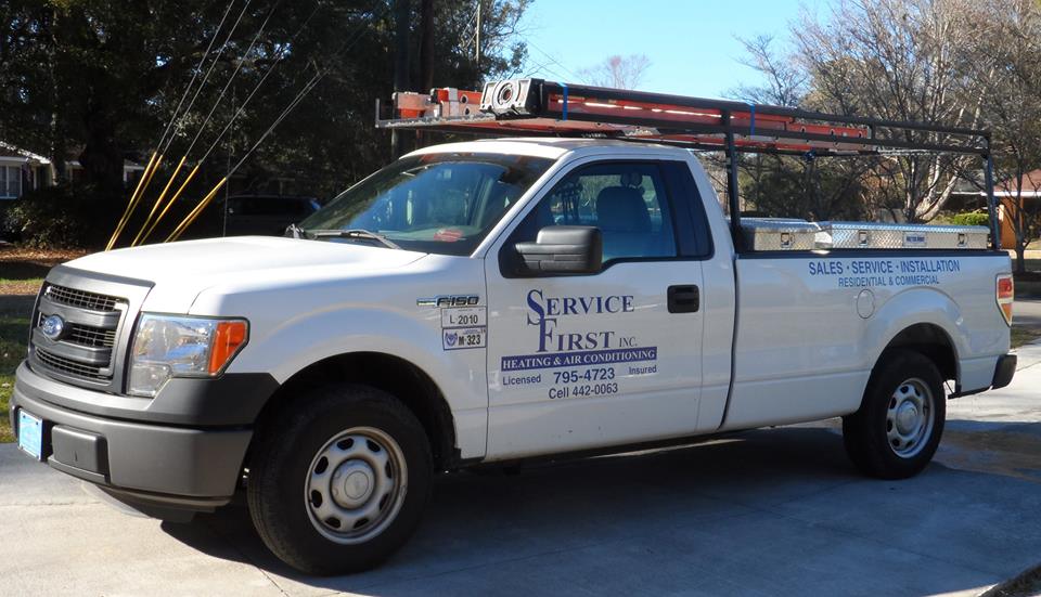 ServiceFirst123's tweet photo. Goodmorning beautiful Lowcountry! we're out &amp; about this morning. honk if you see us! #MotivationMonday #HVACrepair https://t.co/YdTCvVbHlf