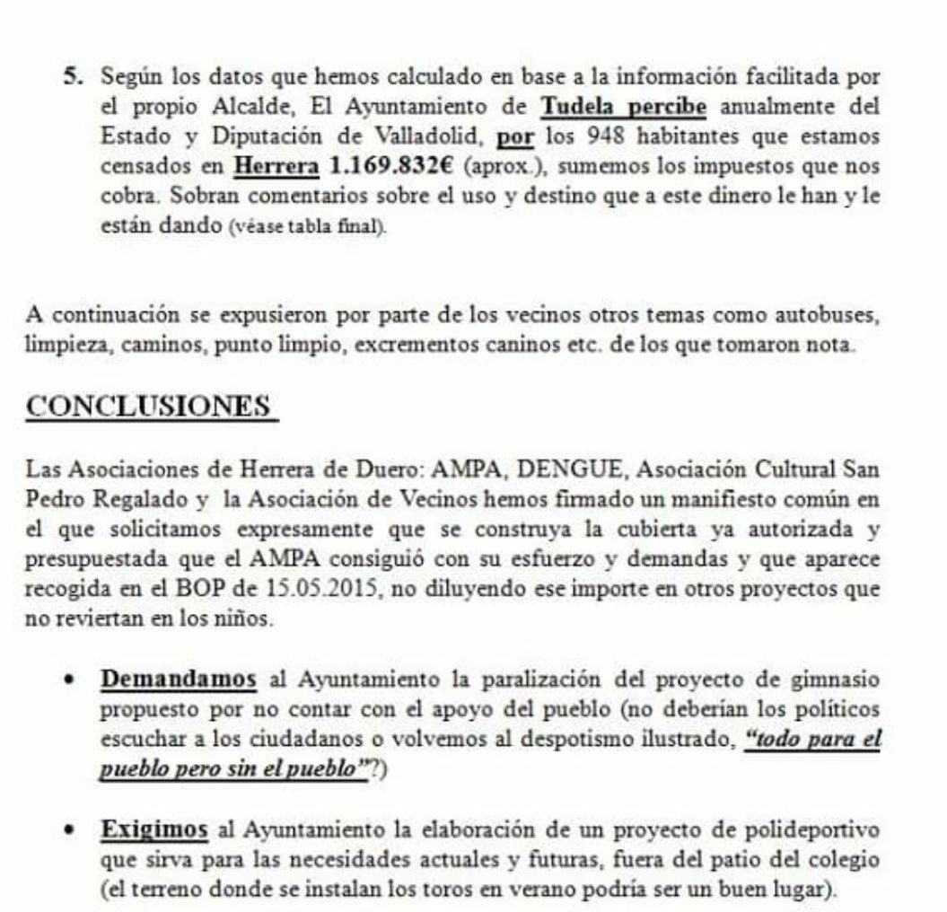 vecinosherrera's tweet photo. INFORMACION DE LA REUNIÓN DEL 12 DE NOVIEMBRE https://t.co/HGcAPcAuko