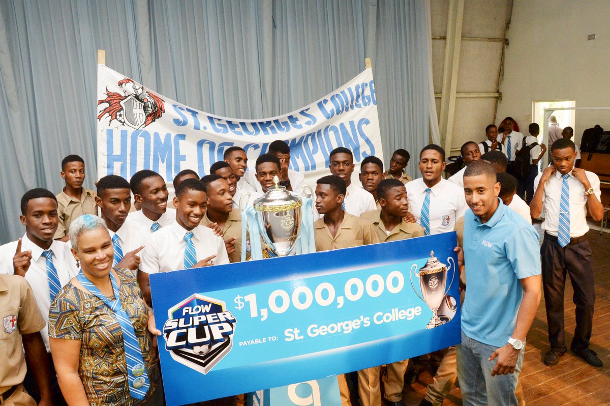 JamaicaObserver's tweet photo. PHOTOS: STGC celebrates Flow Super Cup title at morning devotion
https://t.co/u0ZKGaTVEB https://t.co/nggUhUyCf1