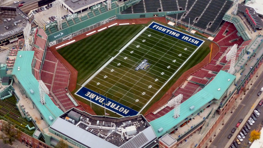 Fenway Park Seating Chart For Football