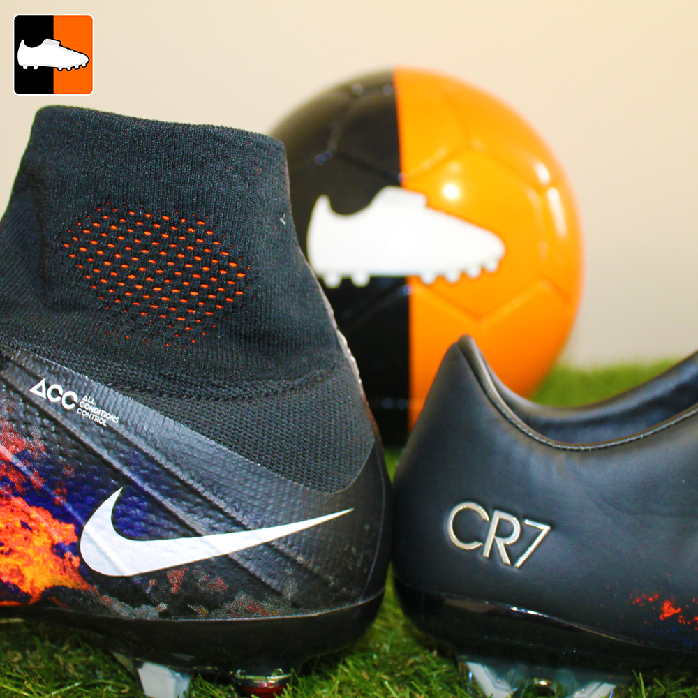 mid cut football boots