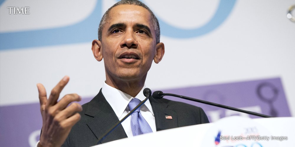 TIME's tweet photo. Obama: U.S. sticking with current strategy against ISIS https://t.co/sBN0zDdLW7 https://t.co/F6b0mYOC1T