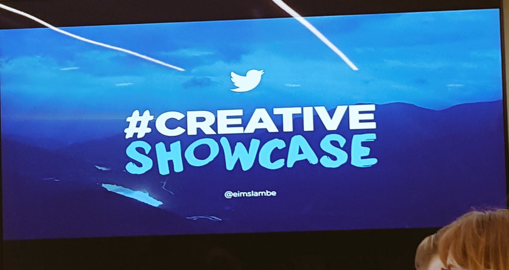 marcocph's tweet photo. Now: Twitter creative showcase by Twitter  #SMGDigitalTS https://t.co/miNCMCfk6q