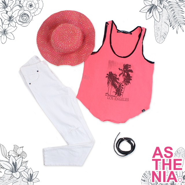 astheniajeans's tweet image. Workwear &amp;gt; Musculosa y denim blanco, para relajar los looks laborales. #EstiloAsthenia #Work #SpringSummer16