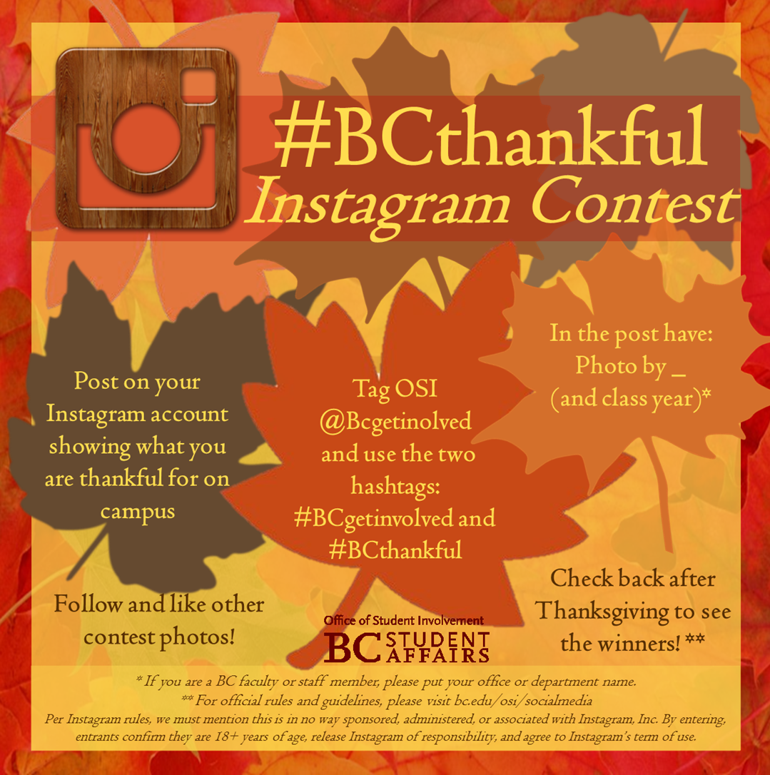 bc_ogsl's tweet photo. SO many ways to be thankful this season. @BCgetinvolved #BCGRADitude #BCthankful #BCgetinvolved https://t.co/1nTHVv0hQQ