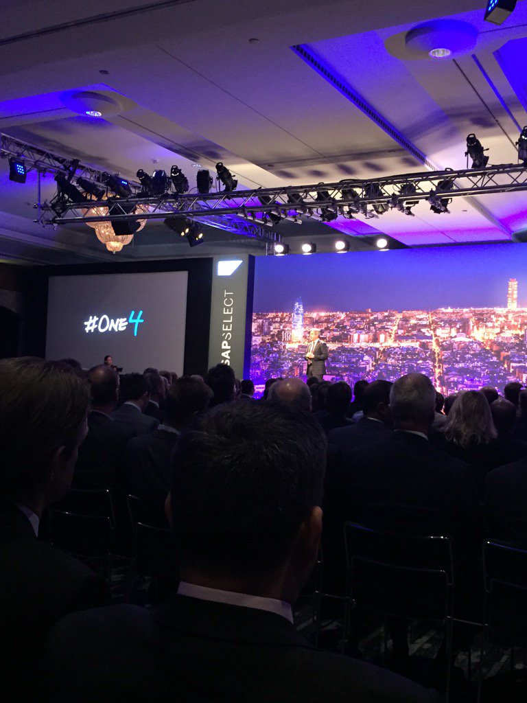 SameerPatel's tweet image. #SAPSelectBCN @RobertEnslin shares that the #one4 campaign reached 287 million people. That&apos;s staggering.