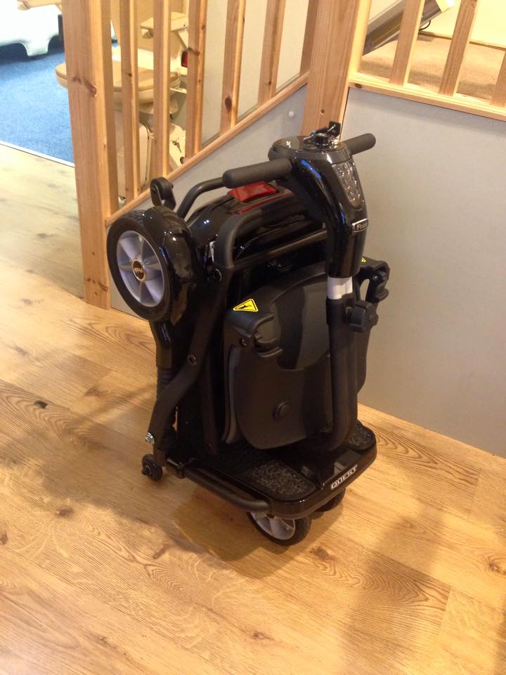 The <a href="/pridemobilityuk/">Pride Mobility</a> Quest is available at PMC - Folds down in 1 simple action! Visit the showroom Post Code:PL6 7PS