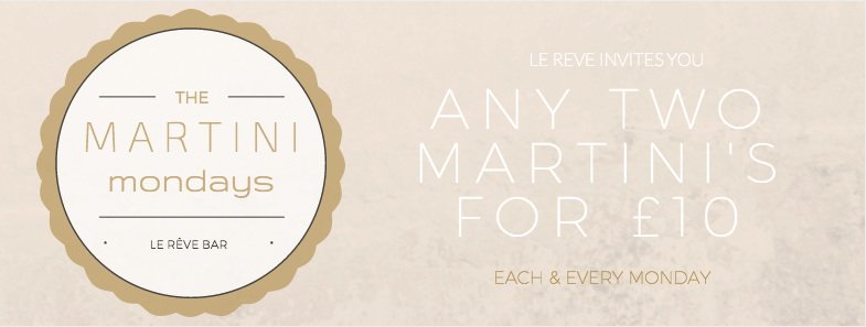 Any Two for Ten on Selected Martini's #mondayfunday #lichfield