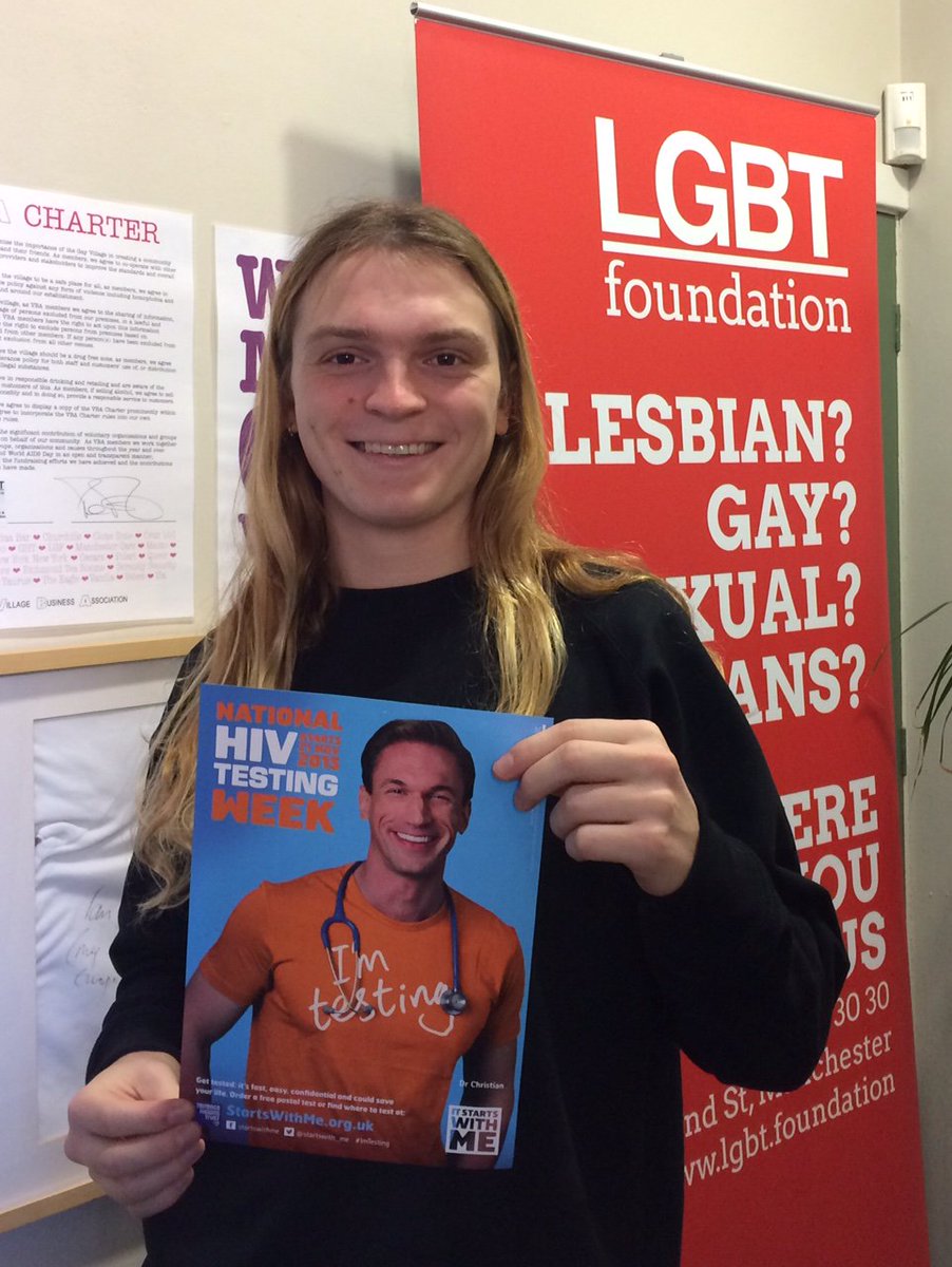 LGBTfdn_Angels's tweet image. .@startswith_me Here's fab volunteer Craig #ImTesting  @CMFTNHS @LukeSBirch @sharper76 @JoshSK1 @sanjaysoodsmith RT